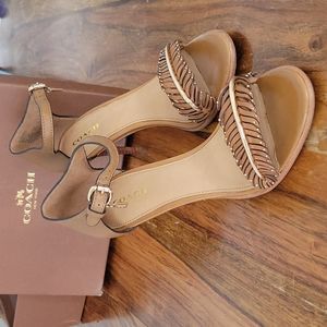 Coach Isabella heeled sandal